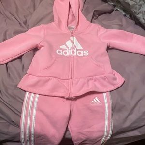 Baby adidas track suit